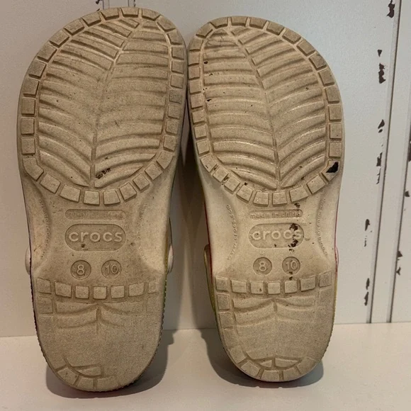 CROCS Colorful Tie-Dye M 8 W 10 - Picture 12 of 12